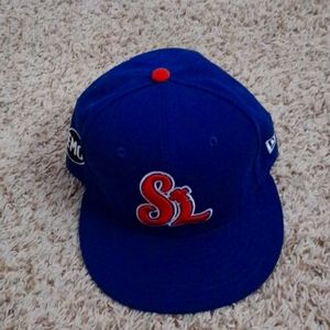 Brand new custom New Era Port St. Lucie Mets on field hat size: 7 3/8